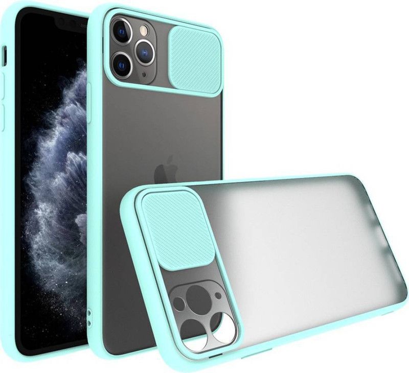 AOnes Back Cover for Apple Iphone 11 Pro  (Blue, Cases with Holder, Pack of: 1)