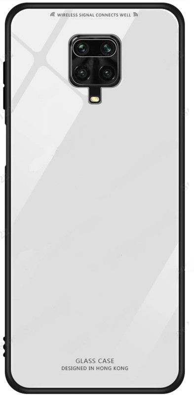 Zobrix Back Cover for POCO M2 Pro, Redmi Note 9 Pro, REDMI Note 9 Pro Max  (White, Dual Protection, Pack of: 1)