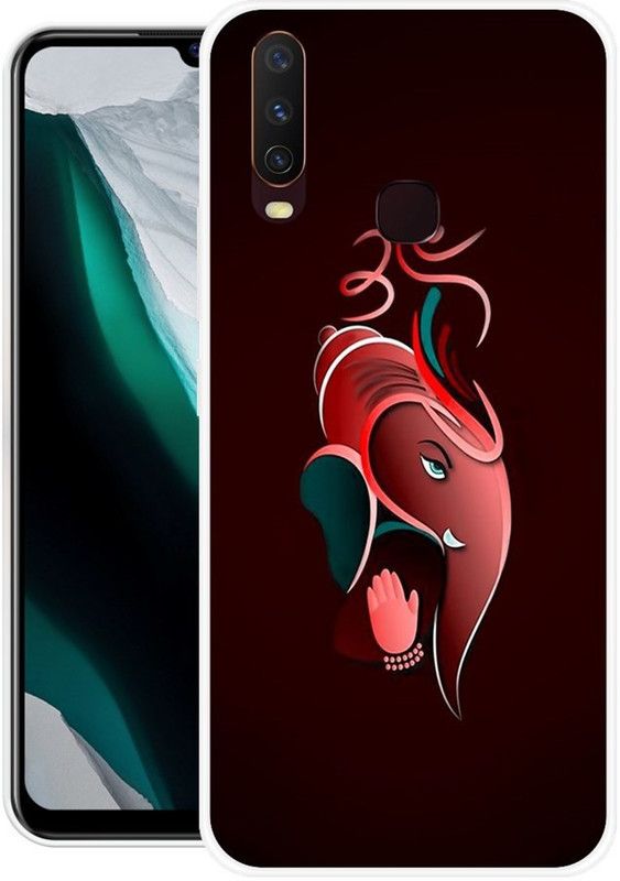 JAYFOX Back Cover for Vivo Y12, Vivo Y15, Vivo Y17  (Maroon, Silicon)