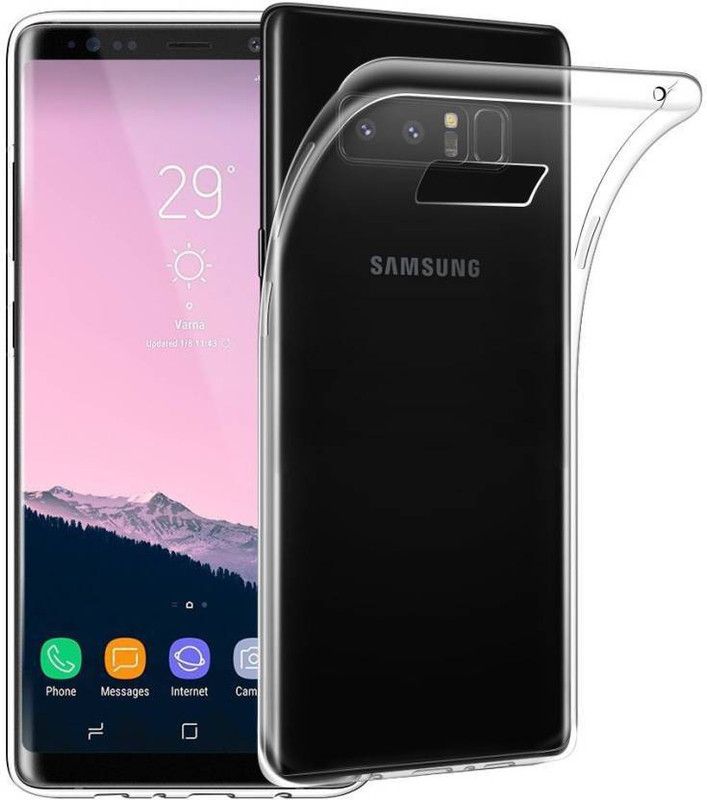 CHVTS Back Cover for Samsung Galaxy Note 8  (Transparent, Pack of: 1)