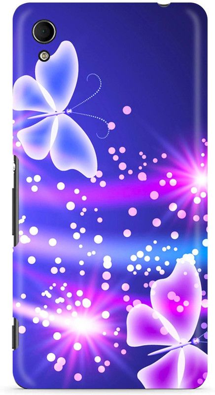 Sankee Back Cover for Sony Xperia M4 Aqua  (Purple, Hard Case, Pack of: 1)