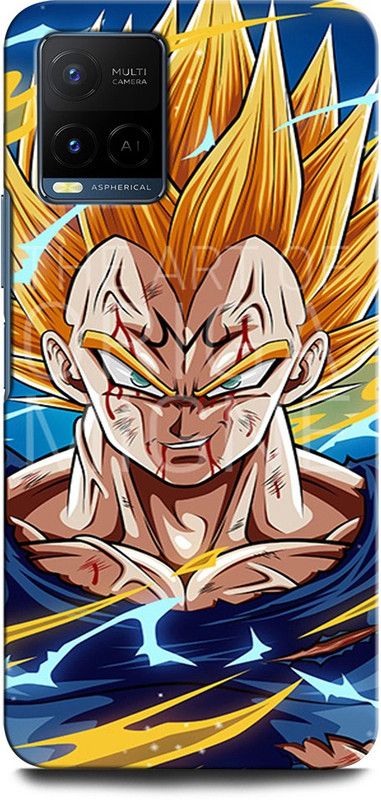 INTELLIZE Back Cover for Vivo T1x DRAGONBALL, GOKU, POSTER, VEGETA, GOHAN, TEIN, CARTOON  (Multicolor, Hard Case, Pack of: 1)