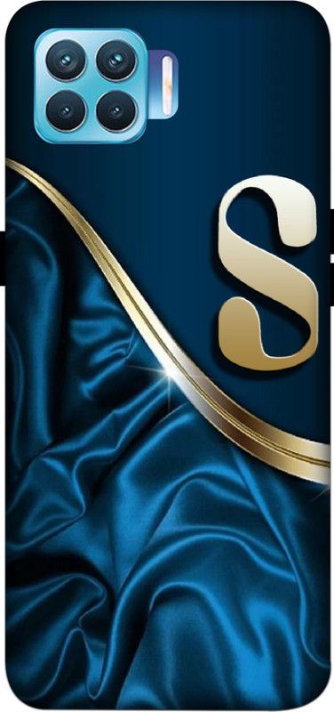A1 Prints Back Cover for OPPO F17 Pro  (Blue, Hard Case, Pack of: 1)