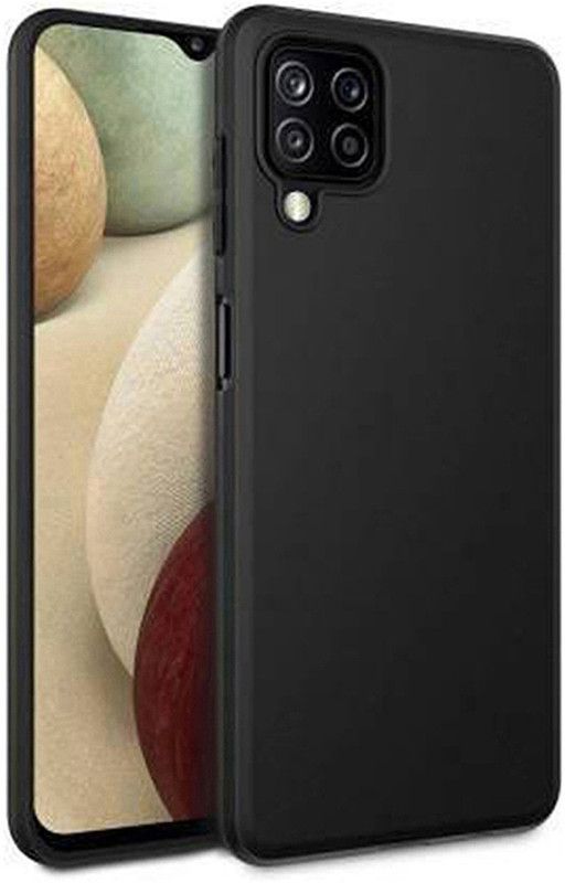 Stunny Back Cover for Samsung M12 (5G)  (Black, Matte Finish, Pack of: 1)