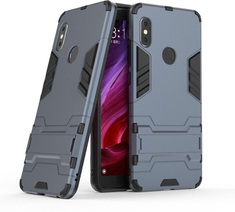 Mobile Mart Back Cover for Mi Redmi Y2, Redmi S2  (Blue, Shock Proof, Pack of: 1)