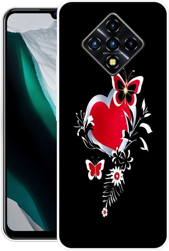 Vaultart Back Cover for Infinix Zero 8i  (Multicolor, Dual Protection, Silicon, Pack of: 1)