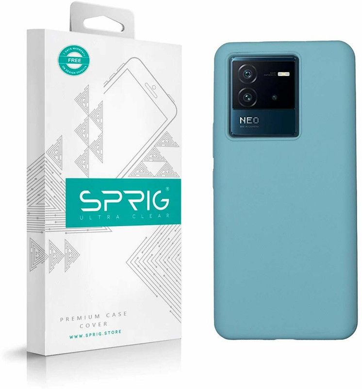 Sprig Liquid Silicone Back Cover for IQOO Neo 6 5G, IQOO Neo 6, Neo 6  (Green, Shock Proof, Silicon, Pack of: 1)