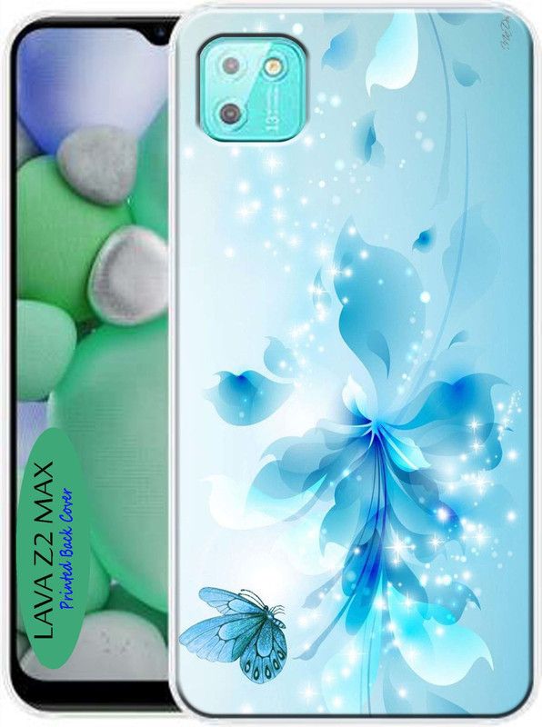 CUTECASE Back Cover for Lava Z2 Max  (Multicolor, Dual Protection, Silicon)