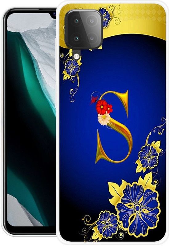 Chahar Back Cover for Samsung Galaxy M32  (Blue, Grip Case, Silicon, Pack of: 1)