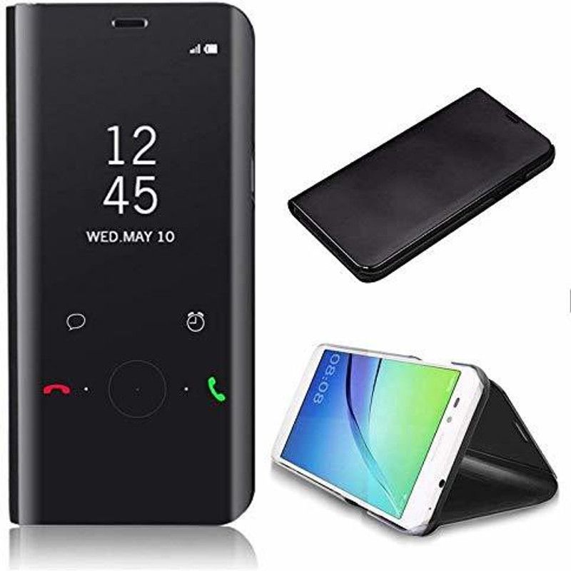 Elica Flip Cover for OPPO A5  (Black, Shock Proof, Pack of: 1)
