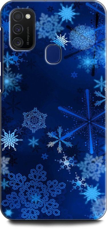 Afterglow Back Cover for SAMSUNG Galaxy M21  (Blue, Shock Proof)