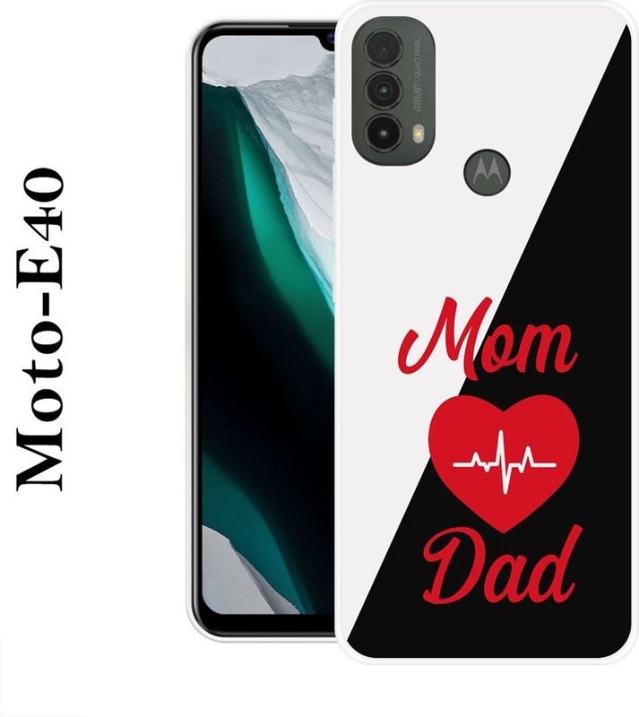 SUPERCASE Back Cover for Motorola Moto E40  (Multicolor, Grip Case, Silicon)