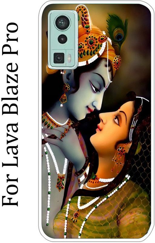 BeauCase Back Cover for Lava Blaze Pro  (Multicolor, Grip Case, Silicon, Pack of: 1)