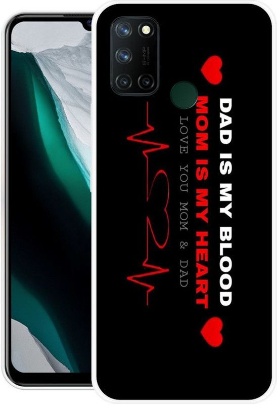 Looy Back Cover for Realme 7i  (Multicolor, Flexible, Silicon, Pack of: 1)