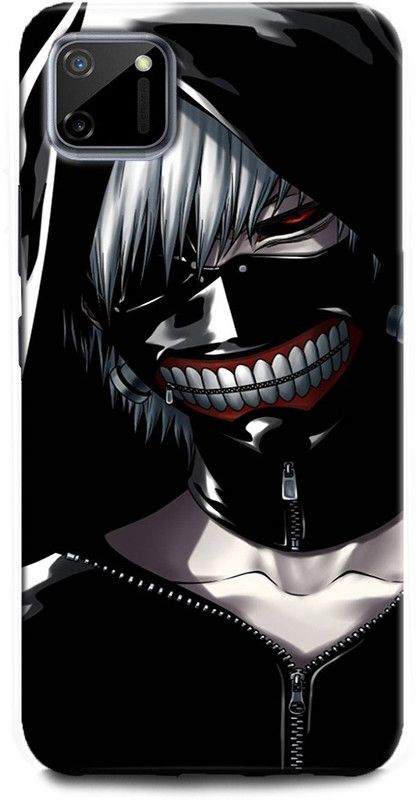 Afterglow Back Cover for Realme C11 TOKYO GHOUL, KENEKI, ANIME, GHOUL, SUPERPOWER, HEROS, SKULL, DARK  (Multicolor, Shock Proof, Pack of: 1)