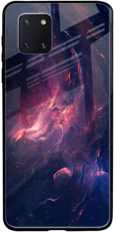 QRIOH Back Cover for Samsung Galaxy Note 10 lite  (Multicolor, Grip Case, Silicon, Pack of: 1)