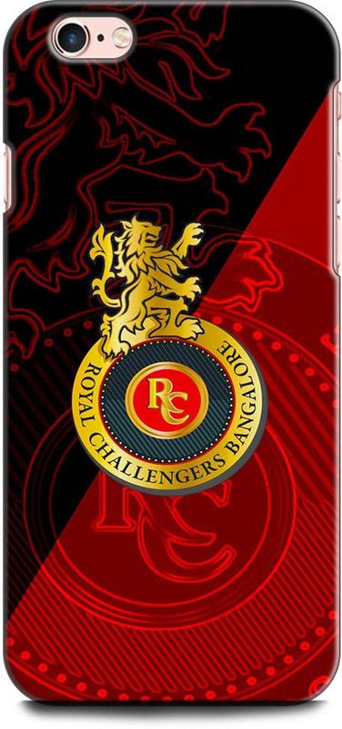 KEYCENT Back Cover for APPLE iPhone 6s Plus VIRAT KOHLI, RCB, JERSEY, IPL, ROYAL CHALLENGERS BANGLORE  (Multicolor, Shock Proof, Pack of: 1)
