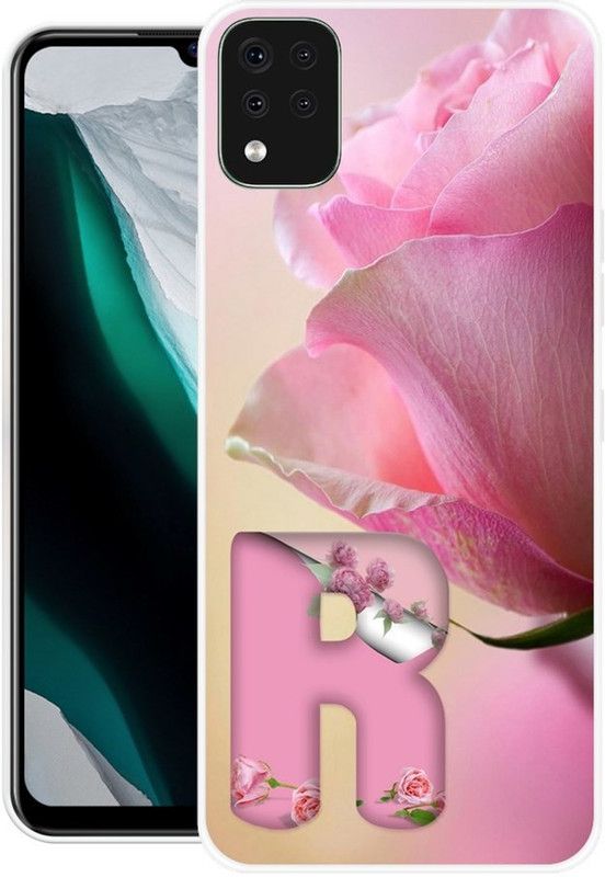 PINKZAP Back Cover for LG K42  (Pink, Beige, Grip Case, Silicon, Pack of: 1)