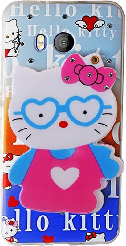 MARSHLAND Back Cover for Htc U11  (Multicolor, 3D Case, Silicon, Pack of: 1)