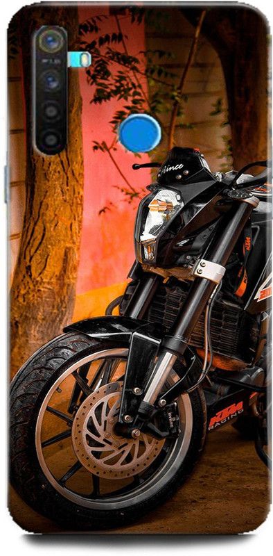 Afterglow Back Cover for Realme 5 Pro KTM DUKE, KTM, PRINCE,BIKE, RACING BIKE,  (Multicolor, Shock Proof, Pack of: 1)