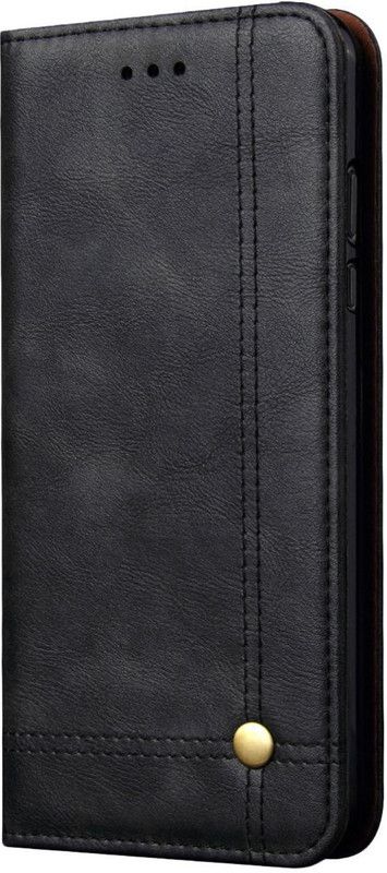 Pure Color Wallet Case Cover for Huawei P20 LITE  (Black, Cases with Holder, Pack of: 1)