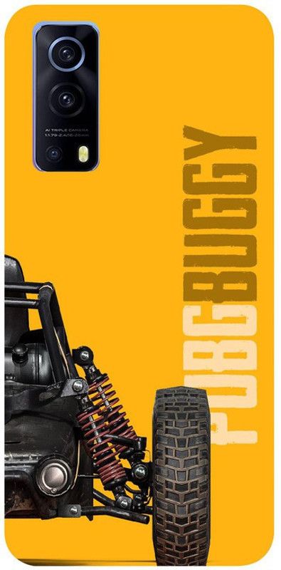 Skyhawk Back Cover for Vivo IQOO Z3 (5G) Pugb Buggy  (Multicolor, Waterproof, Silicon, Pack of: 1)