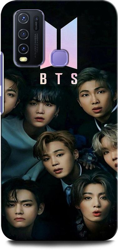 GRAFIQE Back Cover for Vivo Y30 BTS X ARMYJUNGSHOOK, KOREAN, HEARTBEAT, BTS, BEAT, SINGER  (Multicolor, Shock Proof, Pack of: 1)