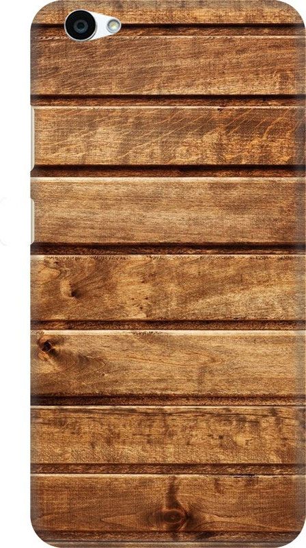 Coberta Case Back Cover for VIVO V5S Wooden design Design Back Case For Vivo V5s By Coberta  (Multicolor, Pack of: 1)