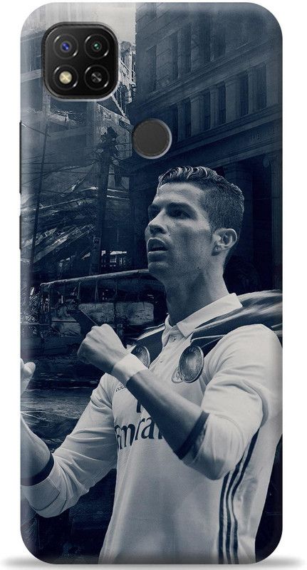 Loffar Back Cover for Poco C31  (Blue, White, Shock Proof, Pack of: 1)