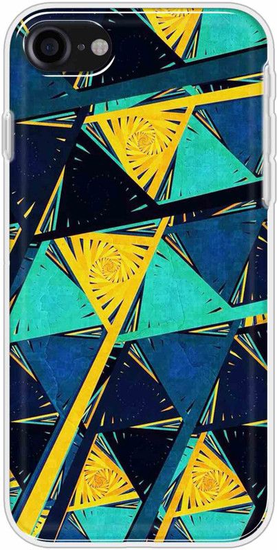 Print Zap Back Cover for Apple Iphone 8  (Multicolor, Flexible, Silicon, Pack of: 1)