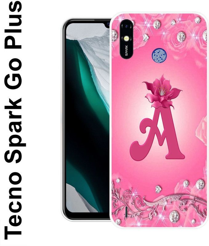 SUPER CASE Back Cover for Tecno Spark Go Plus  (Pink, Grip Case, Silicon)