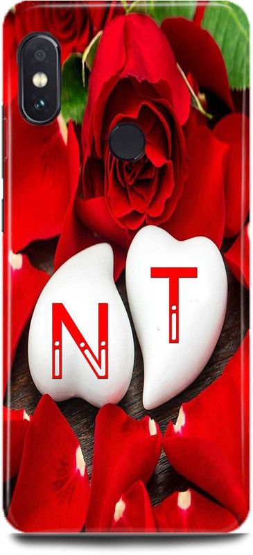 MP ARIES MOBILE COVER Back Cover for Redmi Note 5 Pro/MZB6080IN,N Loves T Name,N Name, T Letter, Alphabet,N Love T NAME  (Multicolor, Hard Case, Pack of: 1)