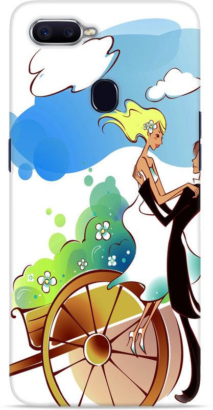 Yunic Back Cover for OPPO F9 Pro  (Multicolor, Hard Case)