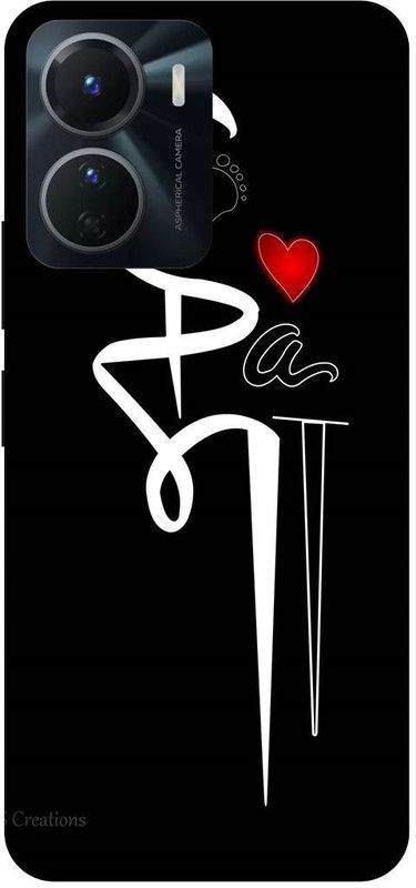 FRONK Back Cover for vivo Y16, V2204, MOM, DAD, MAA, PAA, LOVE  (Black, Hard Case, Pack of: 1)