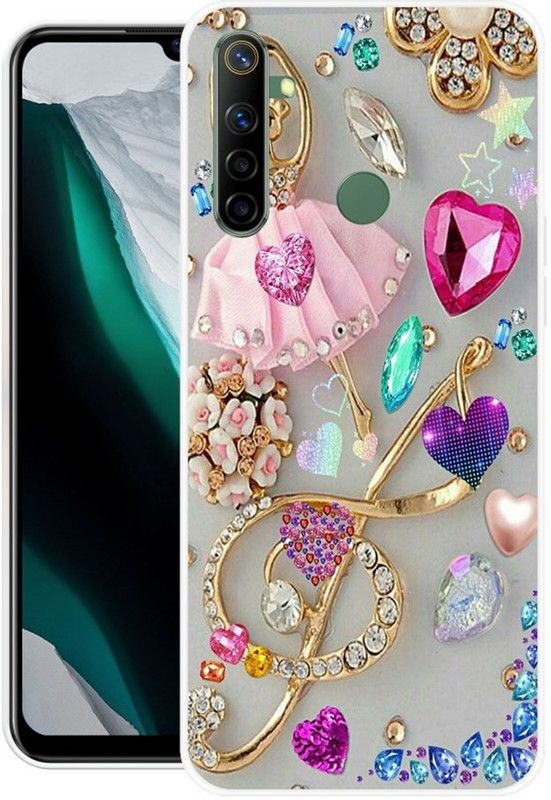 BLUEBUG Back Cover for Realme Narzo 10  (Multicolor, Grip Case, Silicon, Pack of: 1)