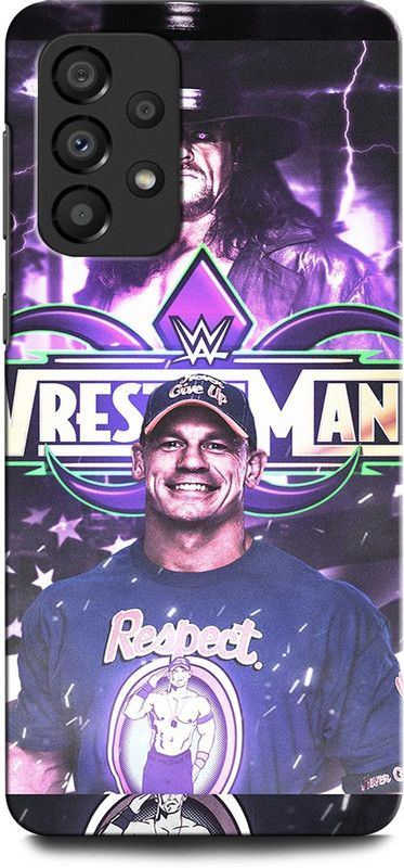 GRAFIQE Back Cover for SAMSUNG Galaxy A33 JOHN CENA, WWE, BODYBUILDER, WRESTLEMANIA, WRESTLER  (Multicolor, Shock Proof, Pack of: 1)