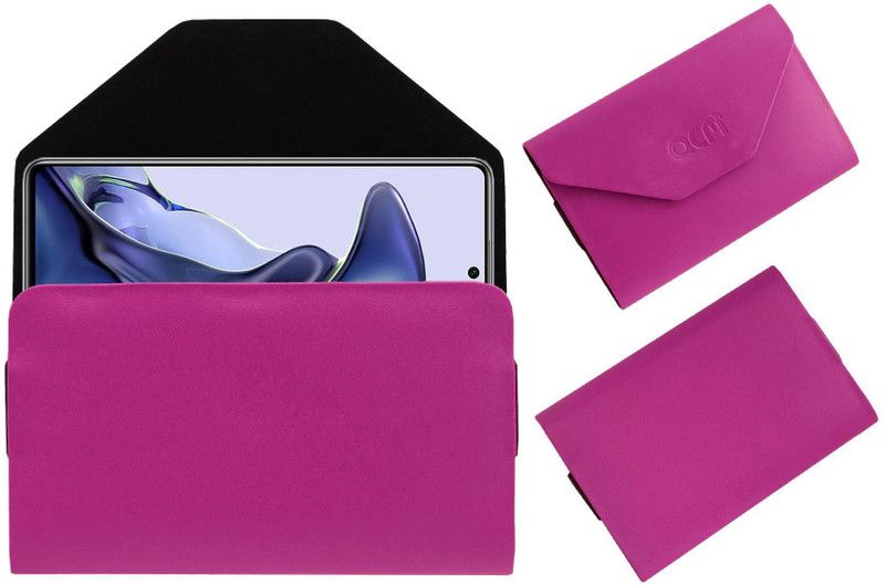 ACM Pouch for Xiaomi 11t Pro Hyperphone  (Pink, Cases with Holder, Pack of: 1)