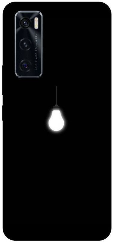 URCHIN Back Cover for Vivo V20SE Light bulb, light, idea, bulb, black, awesome  (Multicolor, Shock Proof, Pack of: 1)