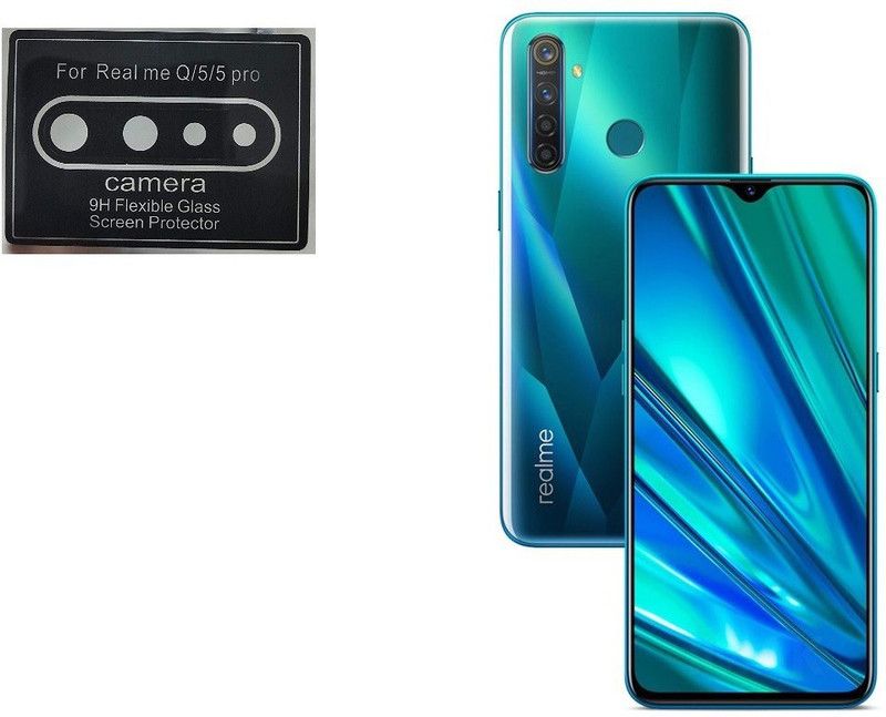 S-Hardline Back Camera Lens Glass Protector for Realme Q  (Pack of: 1)