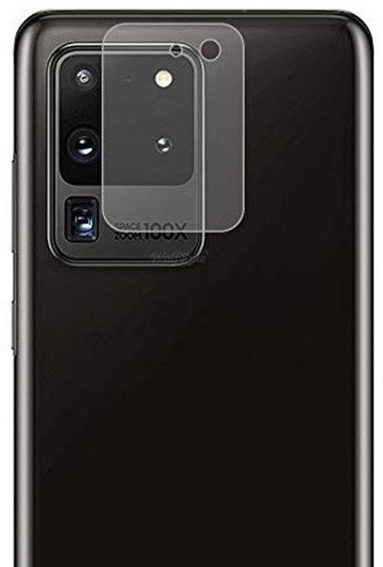 Min Back Camera Lens Glass Protector for Samsung S20 Ultra  (Pack of: 1)