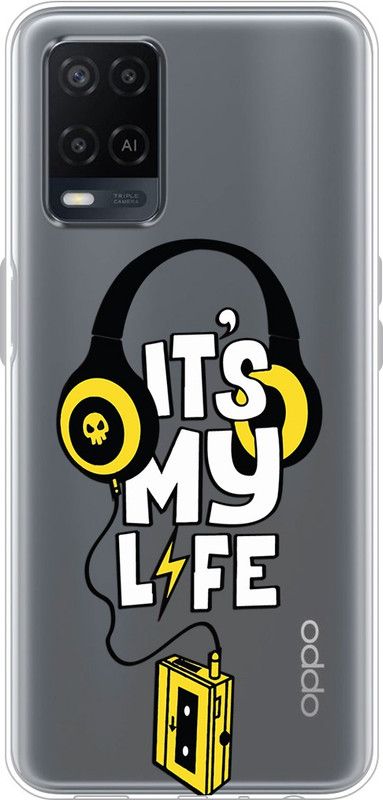 LoudCase Back Cover for Oppo A54  (Multicolor, Grip Case, Silicon, Pack of: 1)