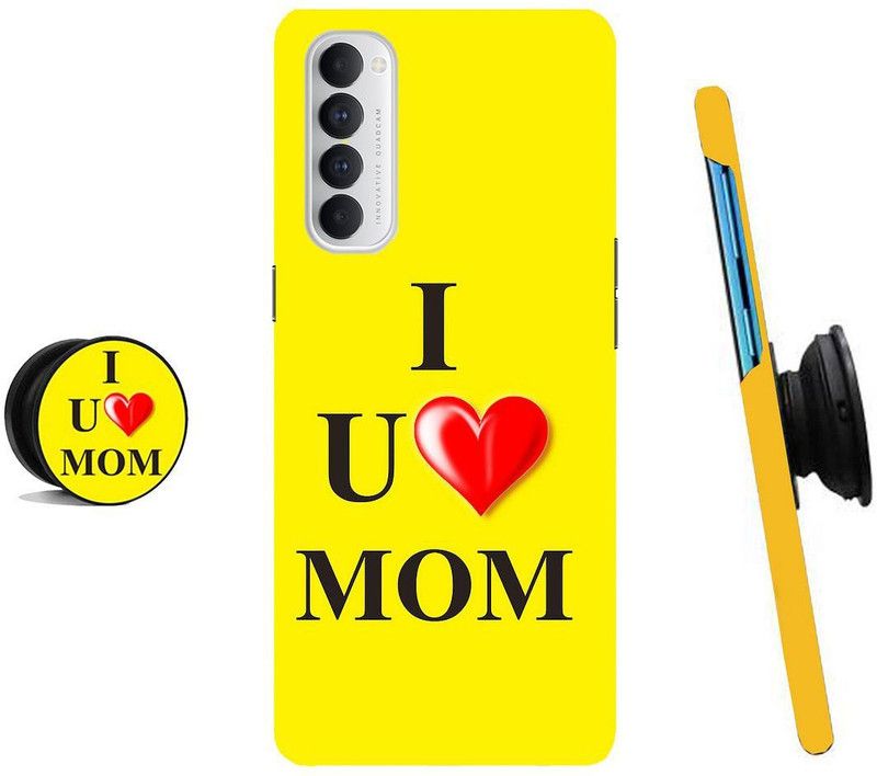 HELLO CASE Back Cover for Oppo Reno 4 Pro  (Multicolor, Cases with Holder)
