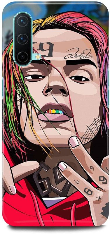 FRONK Back Cover for OnePlus Nord CE 5G, TEKASHI, GOOBA, CUTE, GIRL  (Red, Hard Case, Pack of: 1)