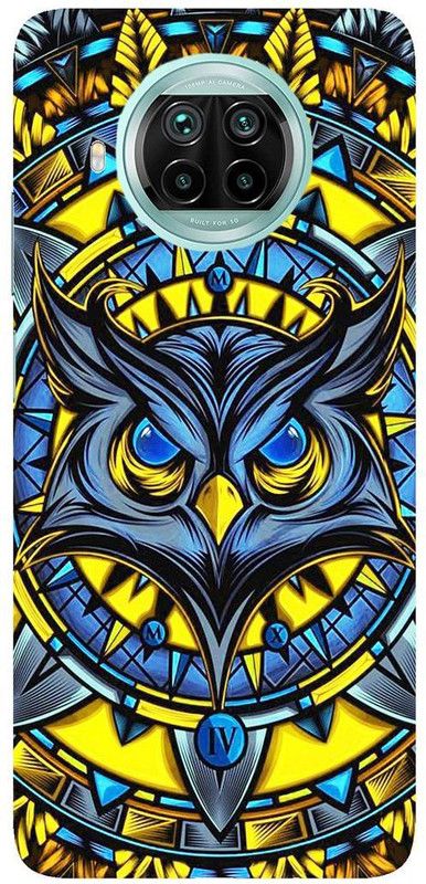 KIZIN Back Cover for Mi 10i, Mi 10i 5G  (Blue, Yellow)