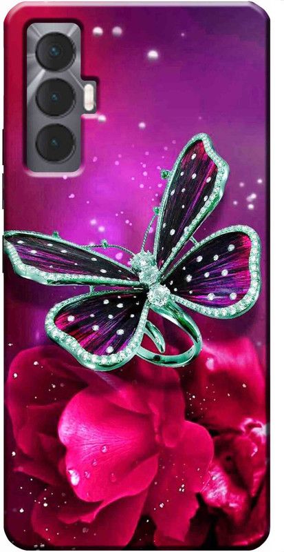 Sheorano Back Cover for Tecno Spark 8 Pro/Tecno 8 pro 2573  (Multicolor, Dual Protection, Silicon, Pack of: 1)