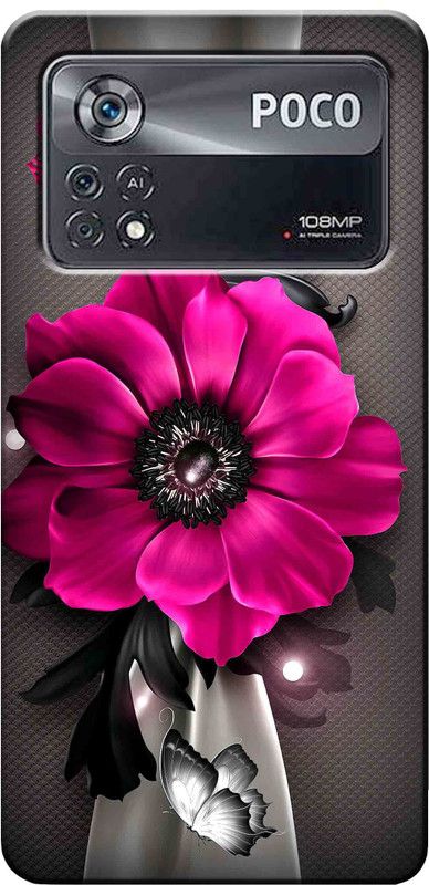 Auqueno Back Cover for Poco X4 Pro 5G 2779  (Multicolor, Grip Case, Silicon, Pack of: 1)