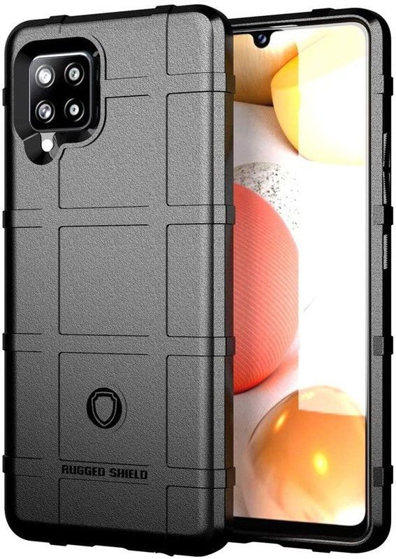 Elica Bumper Case for Samsung Galaxy A42 5G  (Black, Shock Proof, Pack of: 1)
