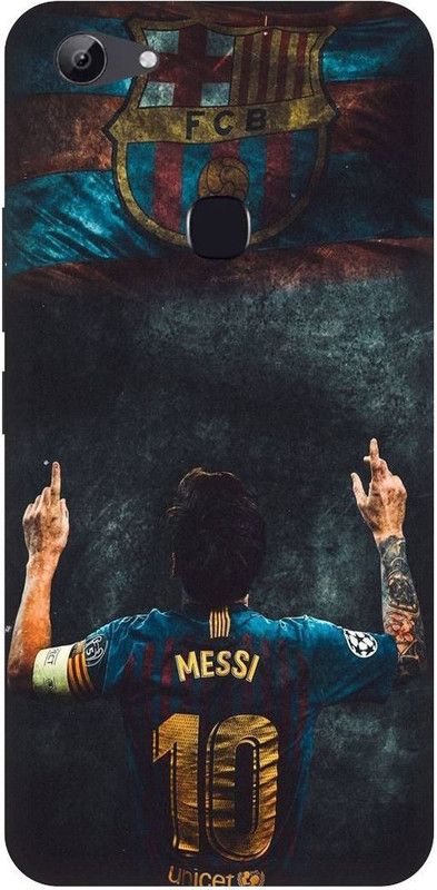 THE NARAYANA COLLECTIONS Back Cover for VIVO Y83-1802-MESSI,FOOTBALL,SPORTS,STYLISH  (Multicolor, Hard Case, Pack of: 1)
