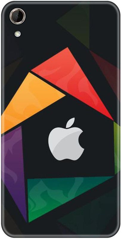 Smutty Back Cover for HTC Desire 820g Plus, HTC Desire 820g, HTC Desire 820 - Apple Logo Print  (Multicolor, Hard Case, Pack of: 1)