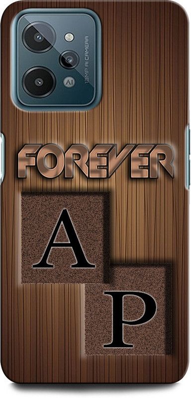 INTELLIZE Back Cover for Realme C31 AP, A LOVE P, P LOVE A, A LETTER, P LETTER, AP NAME  (Multicolor, Hard Case, Pack of: 1)
